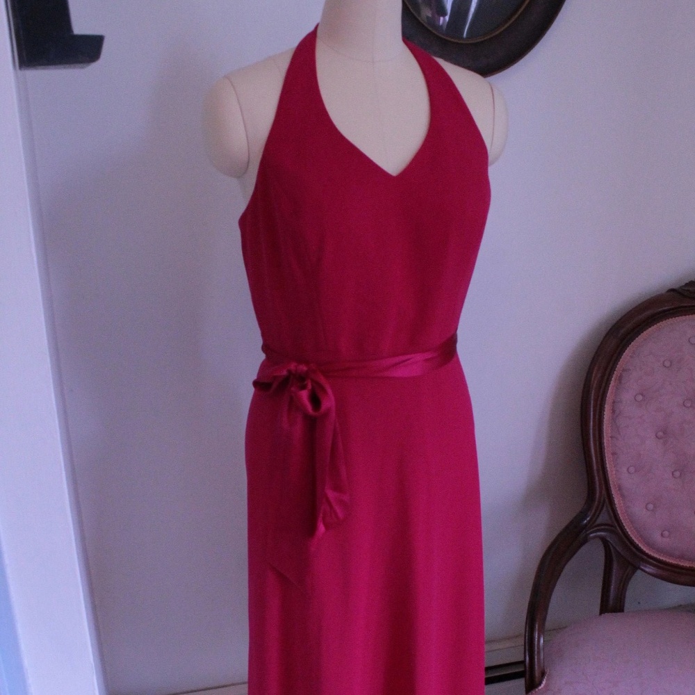 1980’s Magenta Evan-Picone Dress